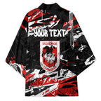 Personalized St. George Illawarra Dragons Kimono Graffiti Grunge Abstract Urban Street Style Design
