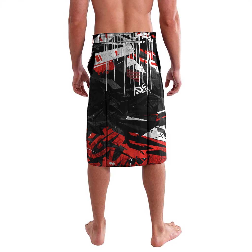 Personalized St. George Illawarra Dragons Lavalava Graffiti Grunge Abstract Urban Street Style Design