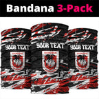 Personalized St. George Illawarra Dragons Neck Gaiter Graffiti Grunge Abstract Urban Street Style Design