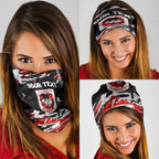 Personalized St. George Illawarra Dragons Neck Gaiter Graffiti Grunge Abstract Urban Street Style Design