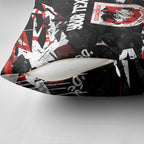 Personalized St. George Illawarra Dragons Pillow Cover Graffiti Grunge Abstract Urban Street Style Design