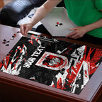 Personalized St. George Illawarra Dragons Puzzle Graffiti Grunge Abstract Urban Street Style Design