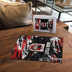 Personalized St. George Illawarra Dragons Puzzle Graffiti Grunge Abstract Urban Street Style Design