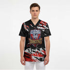 Personalized St. George Illawarra Dragons Scrub Top Graffiti Grunge Abstract Urban Street Style Design