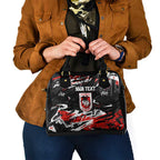 Personalized St. George Illawarra Dragons Shoulder Handbag Graffiti Grunge Abstract Urban Street Style Design
