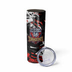 Personalized St. George Illawarra Dragons Skinny Tumbler Graffiti Grunge Abstract Urban Street Style Design