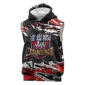 Personalized St. George Illawarra Dragons Sleeveless Hoodie Graffiti Grunge Abstract Urban Street Style Design