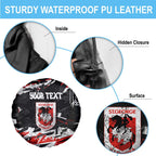 Personalized St. George Illawarra Dragons Spare Tire Cover Graffiti Grunge Abstract Urban Street Style Design