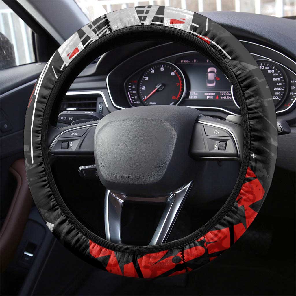 St. George Illawarra Dragons Steering Wheel Cover Graffiti Grunge Abstract Urban Street Style Design