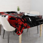 Personalized St. George Illawarra Dragons Tablecloth Graffiti Grunge Abstract Urban Street Style Design