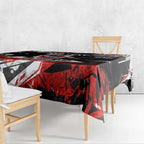 Personalized St. George Illawarra Dragons Tablecloth Graffiti Grunge Abstract Urban Street Style Design
