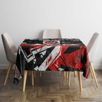 Personalized St. George Illawarra Dragons Tablecloth Graffiti Grunge Abstract Urban Street Style Design