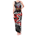 Personalized St. George Illawarra Dragons Tank Maxi Dress Graffiti Grunge Abstract Urban Street Style Design
