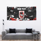 Personalized St. George Illawarra Dragons Tapestry Graffiti Grunge Abstract Urban Street Style Design