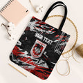 Personalized St. George Illawarra Dragons Tote Bag Graffiti Grunge Abstract Urban Street Style Design