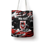 Personalized St. George Illawarra Dragons Tote Bag Graffiti Grunge Abstract Urban Street Style Design