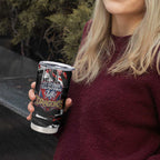 Personalized St. George Illawarra Dragons Tumbler Cup Graffiti Grunge Abstract Urban Street Style Design