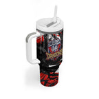 Personalized St. George Illawarra Dragons Tumbler With Handle Graffiti Grunge Abstract Urban Street Style Design
