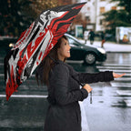 Personalized St. George Illawarra Dragons Umbrella Graffiti Grunge Abstract Urban Street Style Design