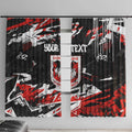Personalized St. George Illawarra Dragons Window Curtain Graffiti Grunge Abstract Urban Street Style Design