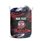 Personalized Sydney Roosters Laundry Basket Graffiti Grunge Abstract Urban Street Style Design