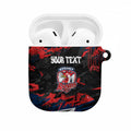 Personalized Sydney Roosters AirPods Case Graffiti Grunge Abstract Urban Street Style Design