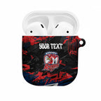 Personalized Sydney Roosters AirPods Case Graffiti Grunge Abstract Urban Street Style Design