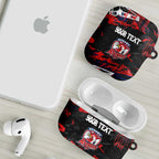 Personalized Sydney Roosters AirPods Case Graffiti Grunge Abstract Urban Street Style Design