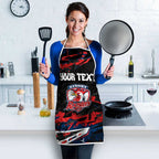 Personalized Sydney Roosters Apron Graffiti Grunge Abstract Urban Street Style Design