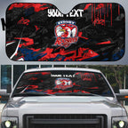 Personalized Sydney Roosters Auto Sun Shade Graffiti Grunge Abstract Urban Street Style Design