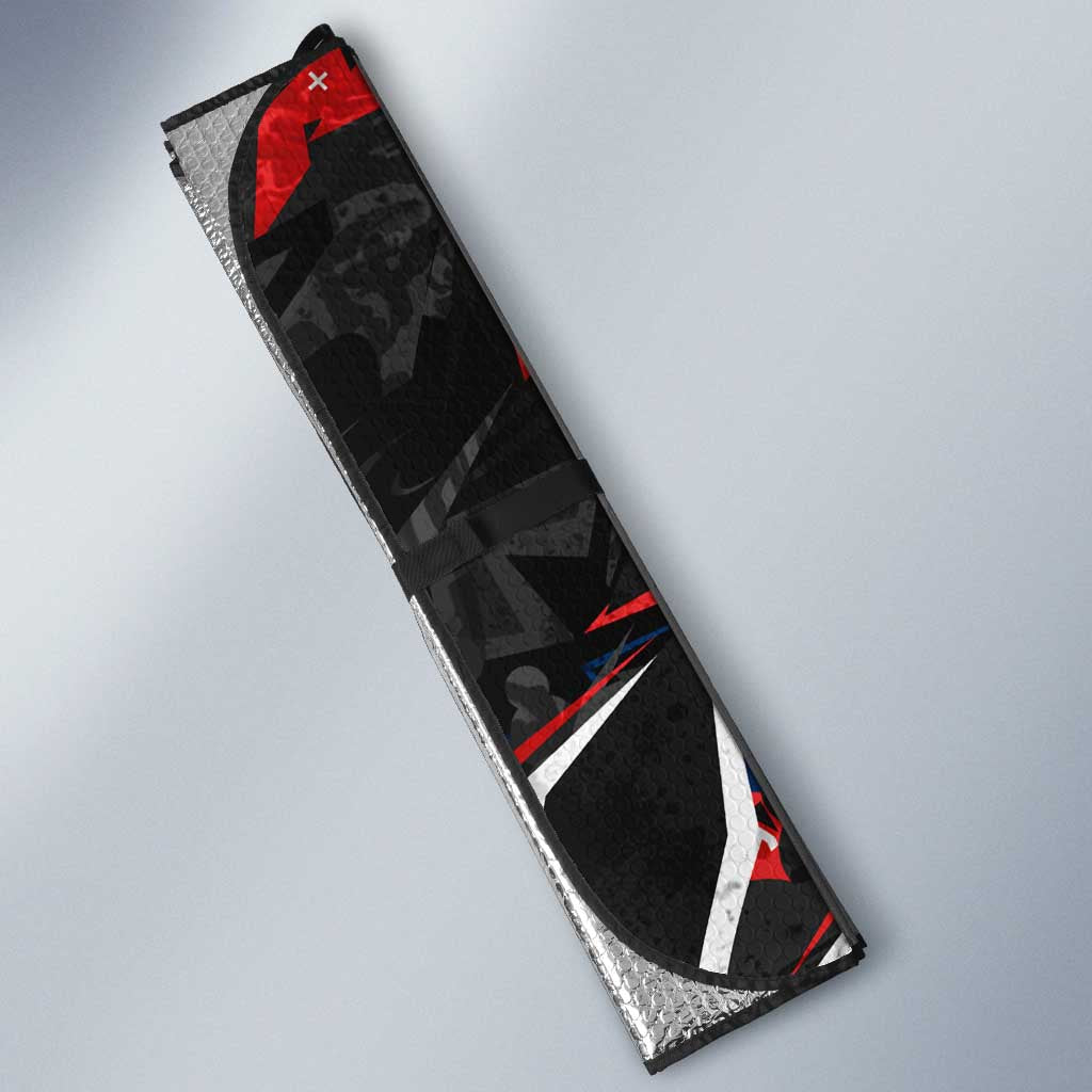 Personalized Sydney Roosters Auto Sun Shade Graffiti Grunge Abstract Urban Street Style Design