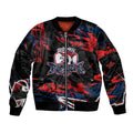 Personalized Sydney Roosters Bomber Jacket Graffiti Grunge Abstract Urban Street Style Design