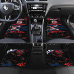 Personalized Sydney Roosters Car Mats Graffiti Grunge Abstract Urban Street Style Design