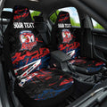 Personalized Sydney Roosters Car Seat Cover Graffiti Grunge Abstract Urban Street Style Design