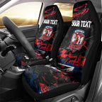 Personalized Sydney Roosters Car Seat Cover Graffiti Grunge Abstract Urban Street Style Design