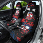 Personalized Sydney Roosters Car Seat Cover Graffiti Grunge Abstract Urban Street Style Design