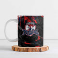Personalized Sydney Roosters Ceramic Mug Graffiti Grunge Abstract Urban Street Style Design