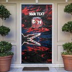 Personalized Sydney Roosters Door Cover Graffiti Grunge Abstract Urban Street Style Design