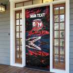 Personalized Sydney Roosters Door Cover Graffiti Grunge Abstract Urban Street Style Design