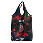 Personalized Sydney Roosters Grocery Bag Graffiti Grunge Abstract Urban Street Style Design