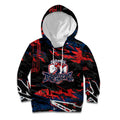 Personalized Sydney Roosters Kid Hoodie Graffiti Grunge Abstract Urban Street Style Design