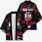 Personalized Sydney Roosters Kimono Graffiti Grunge Abstract Urban Street Style Design