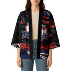 Personalized Sydney Roosters Kimono Graffiti Grunge Abstract Urban Street Style Design