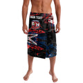 Personalized Sydney Roosters Lavalava Graffiti Grunge Abstract Urban Street Style Design
