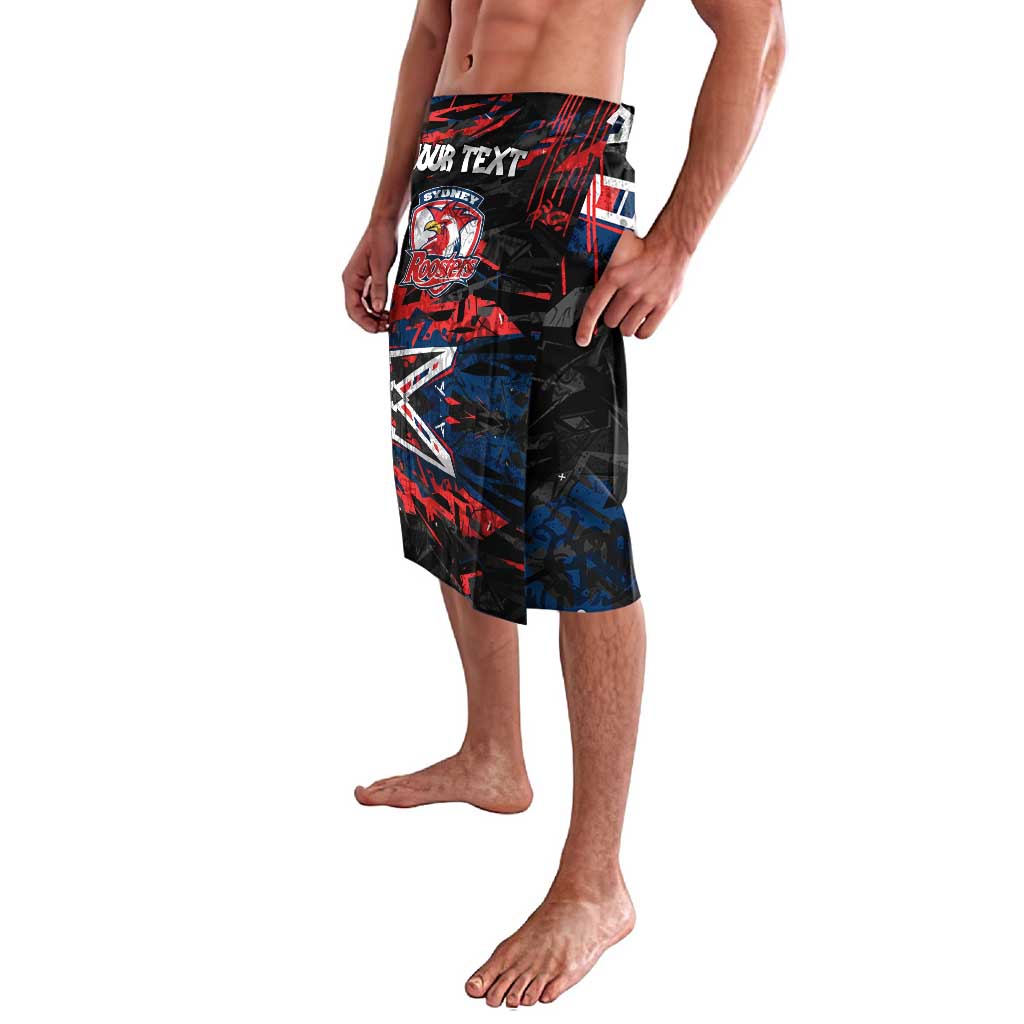 Personalized Sydney Roosters Lavalava Graffiti Grunge Abstract Urban Street Style Design