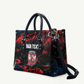 Personalized Sydney Roosters Leather Bag Graffiti Grunge Abstract Urban Street Style Design