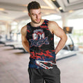 Personalized Sydney Roosters Men Tank Top Graffiti Grunge Abstract Urban Street Style Design