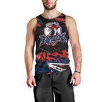 Personalized Sydney Roosters Men Tank Top Graffiti Grunge Abstract Urban Street Style Design