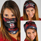 Personalized Sydney Roosters Neck Gaiter Graffiti Grunge Abstract Urban Street Style Design