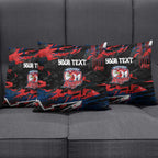 Personalized Sydney Roosters Pillow Cover Graffiti Grunge Abstract Urban Street Style Design